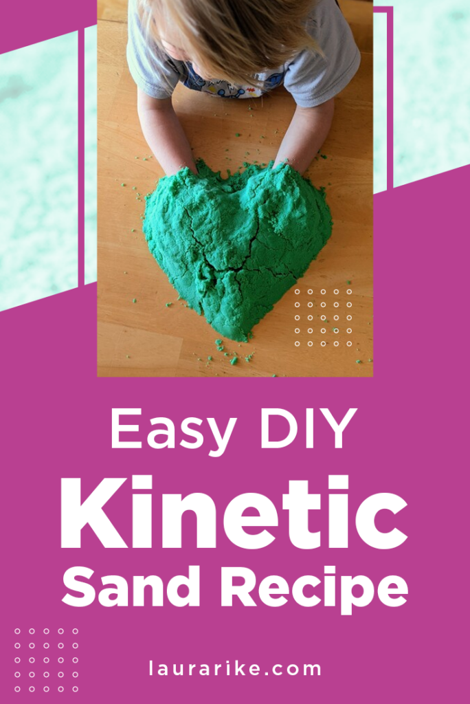 Easy DIY Kinetic Sand Recipe | Little Family Legacy