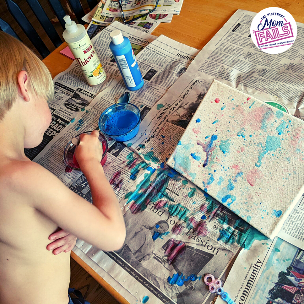 Bubble Painting: Easy To Make Bubble Paint For Toddler and Preschool Art