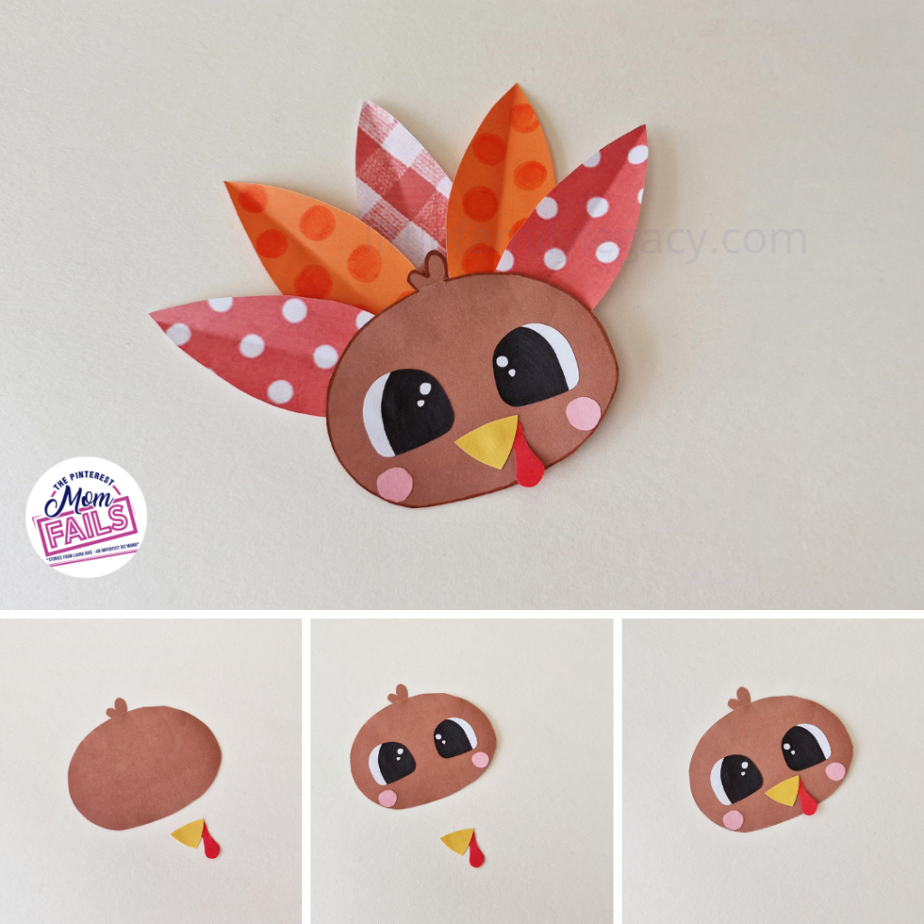 Thanksgiving Turkey Puppet Paper Bag Craft