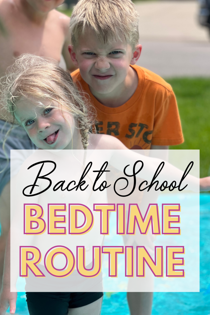 Back-to-School Bedtime Routine