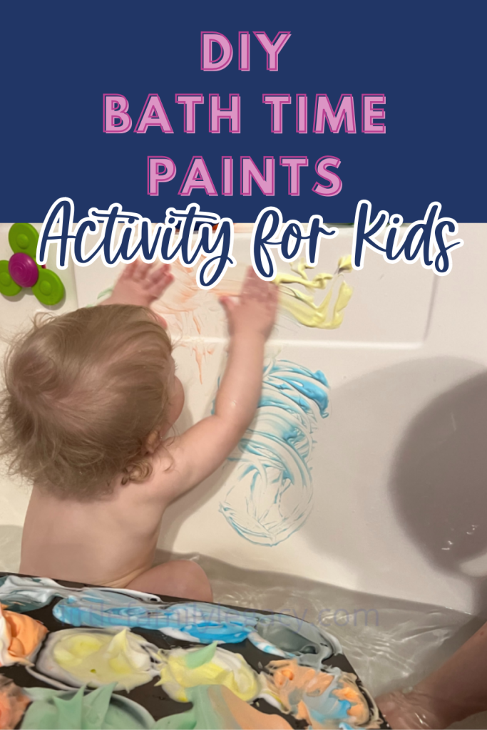 DIY Bath Time Paints